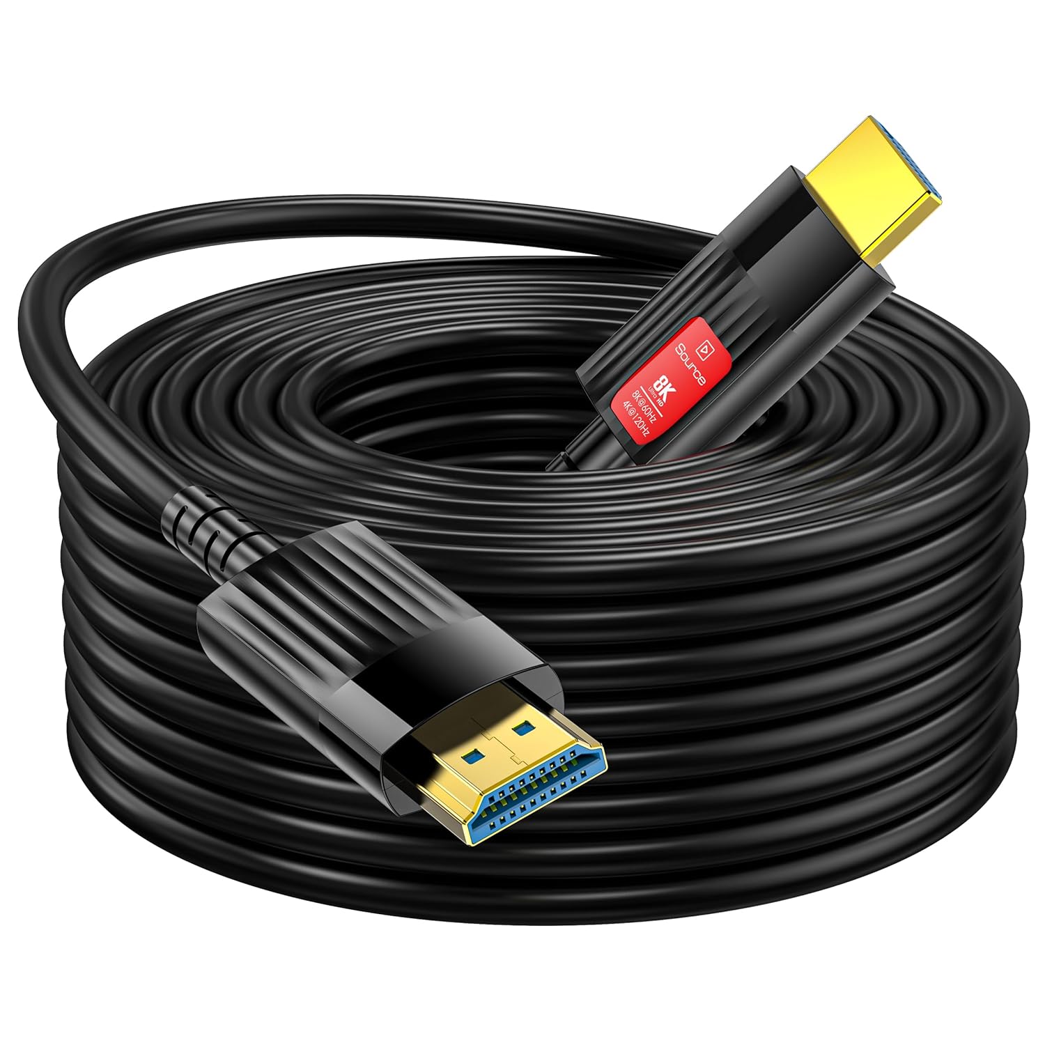 High-Speed 8K Fiber Optic HDMI Cable 65FT for Gaming and TV