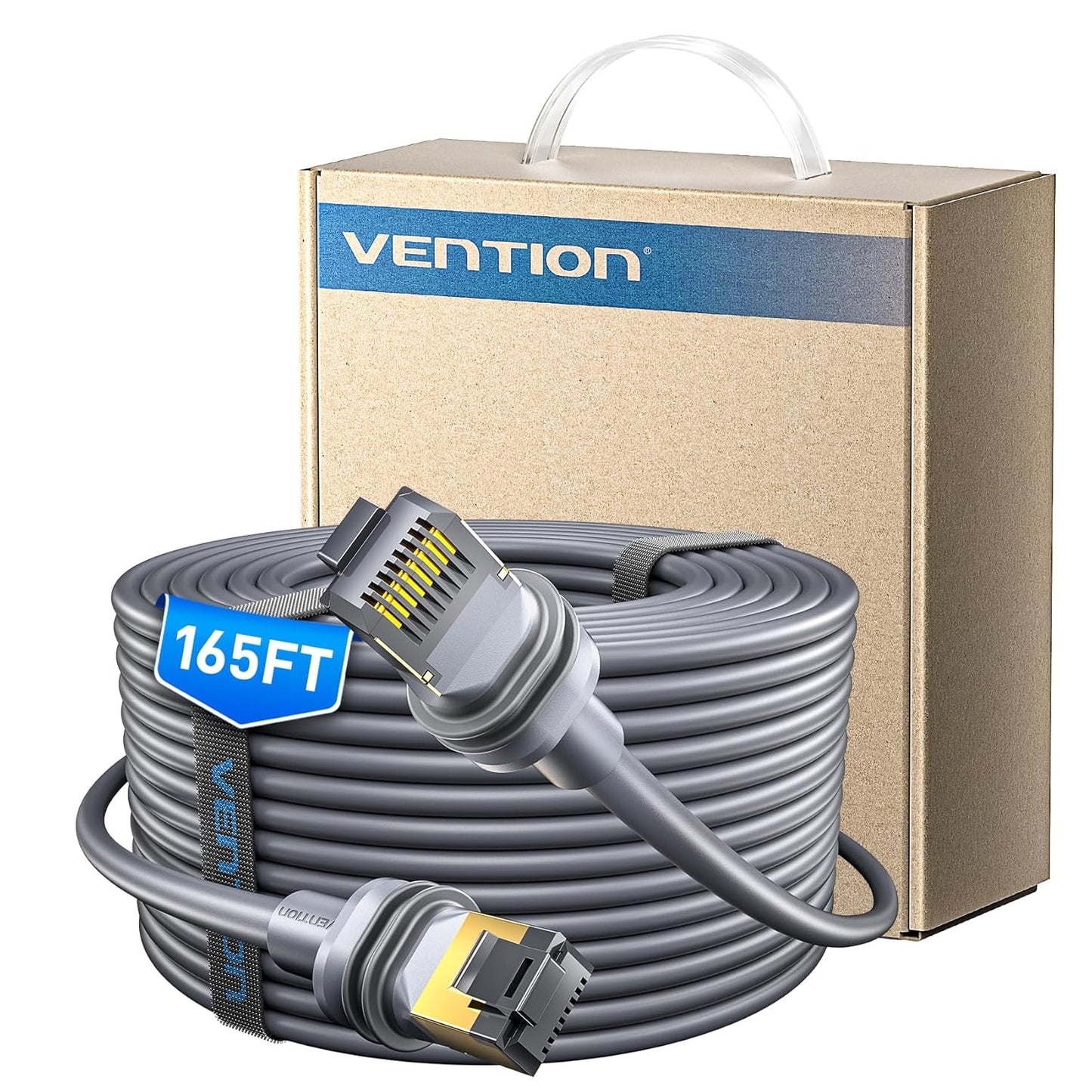 VENTION Starlink Gen 3 Cat 7 Cable 165ft for High-Speed Connectivity