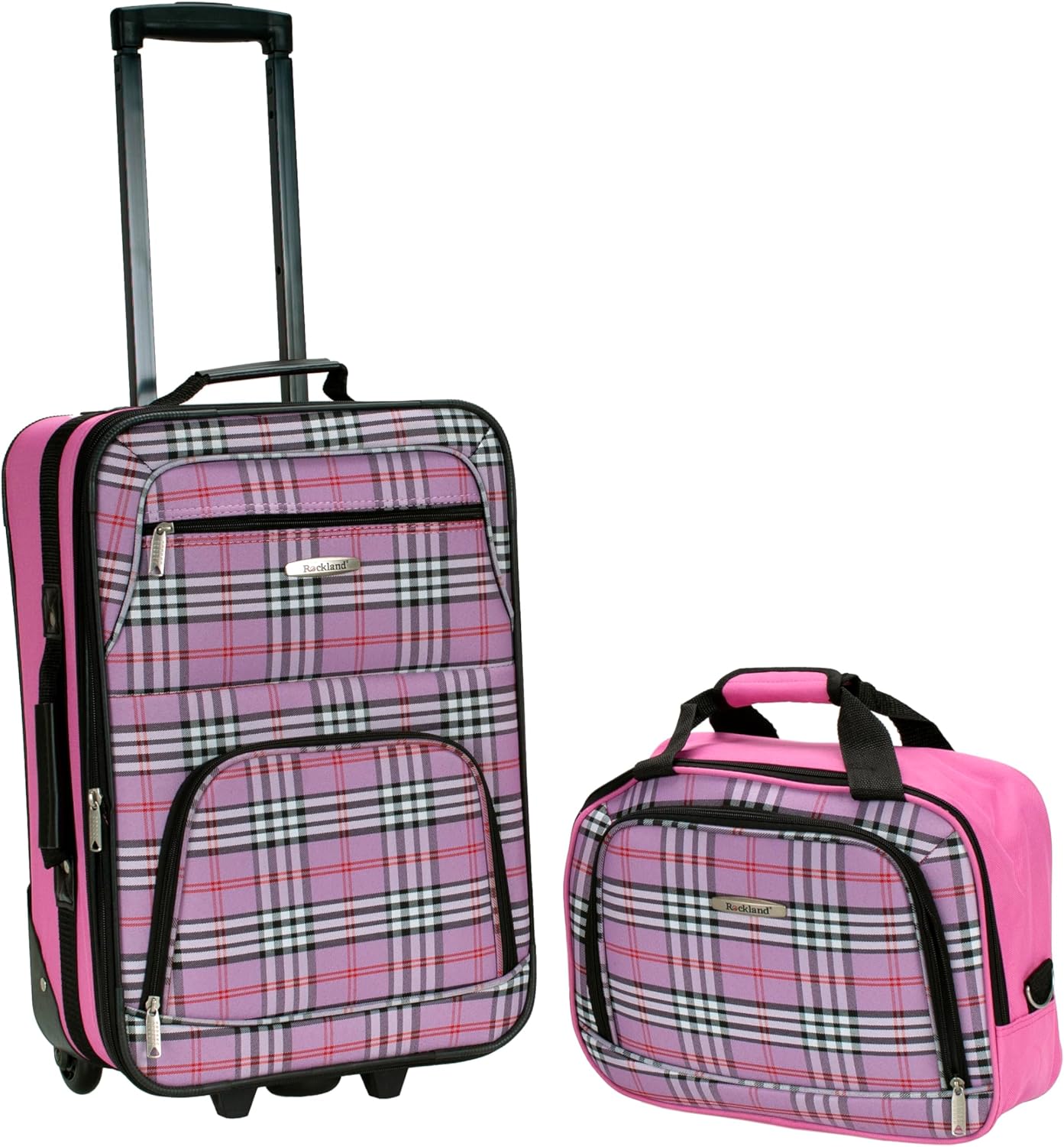 Rockland Fashion Softside Luggage Set: Expandable & Lightweight