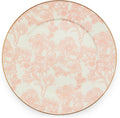 MACKENZIE-CHILDS Enamel Serving Platter, 16 in Rosy English Garden