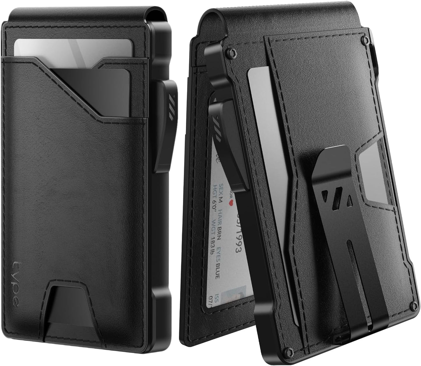 Typecase Tactical Wallet for Men: Slim RFID Blocking Card Holder