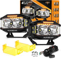 Auxbeam V-MAX 4 in LED Light Pod 270 Side Shooter - Bright Offroad