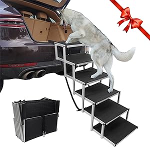 YEP HHO Dog Ramps for Large Dogs - Sturdy and Lightweight Design