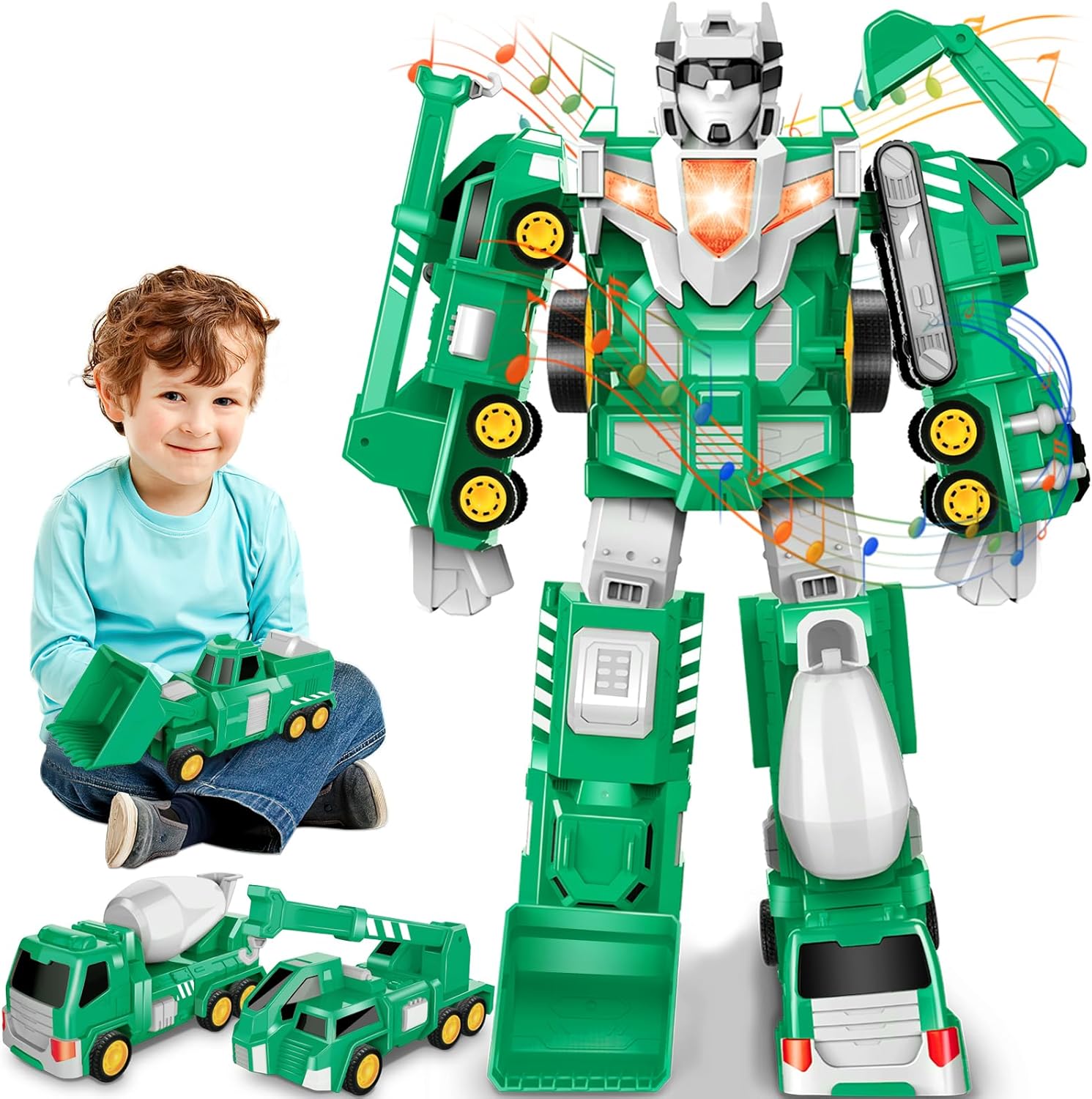 Laradola Transform Robot Cars - STEM Building Fun!