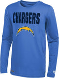 New Era NFL 50 Yard Line Long Sleeve Dri-Tek Tee - Comfortable Team