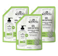Gel Hand Soap Refill Pouch - Moisturizing Aloe Green Tea (3 Pack)
