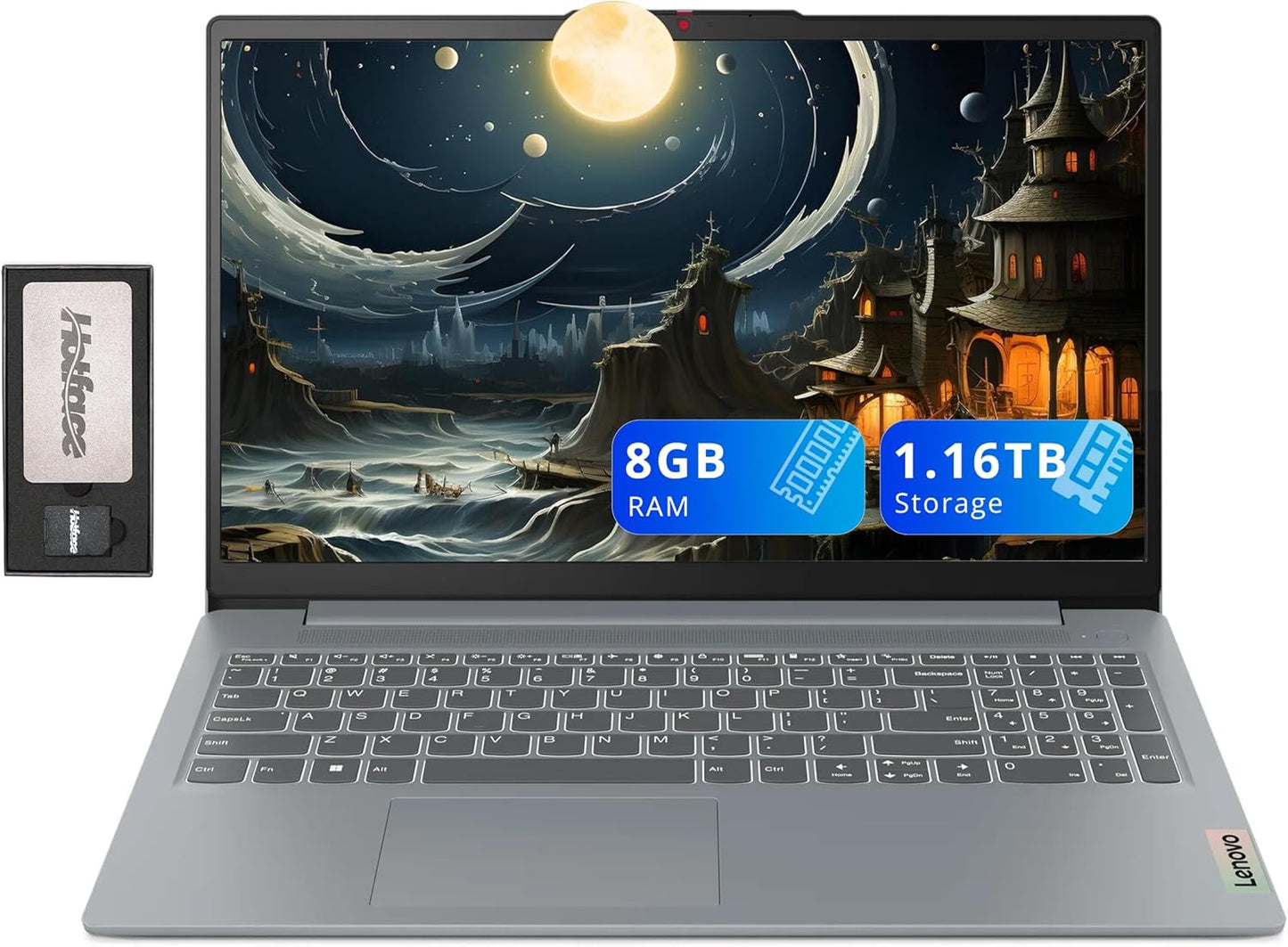 Lenovo IdeaPad Slim 3 15.6 FHD Laptop with Intel i3-N305