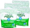 Charlie's Soap 8lb Fragrance-Free Eco-Friendly Detergent x4