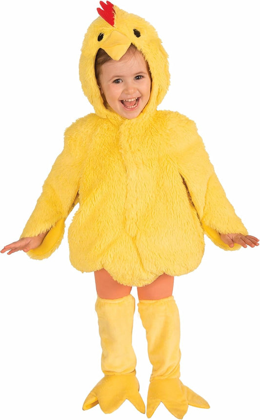 Rubies Plush Chicken Costume for Toddlers - Fun Dress-Up Outfit