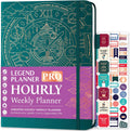 Legend Planner PRO Hourly Schedule - Weekly & Daily Organizer