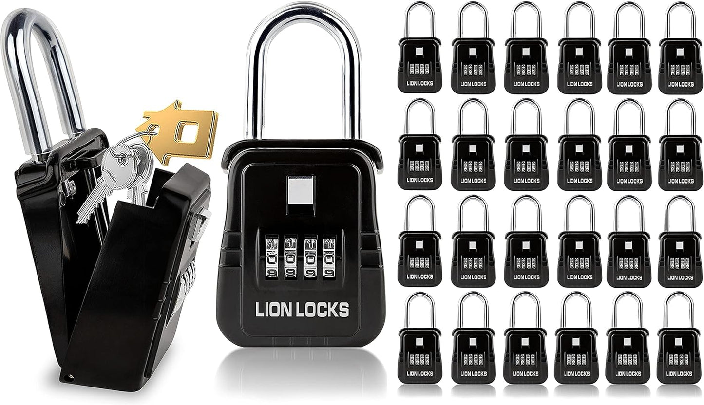 1500 Key Lock Box with Code for Secure Key Access Outdoors