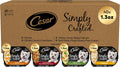 Cesar Simply Crafted Adult Wet Dog Food Meal Topper Variety Pack