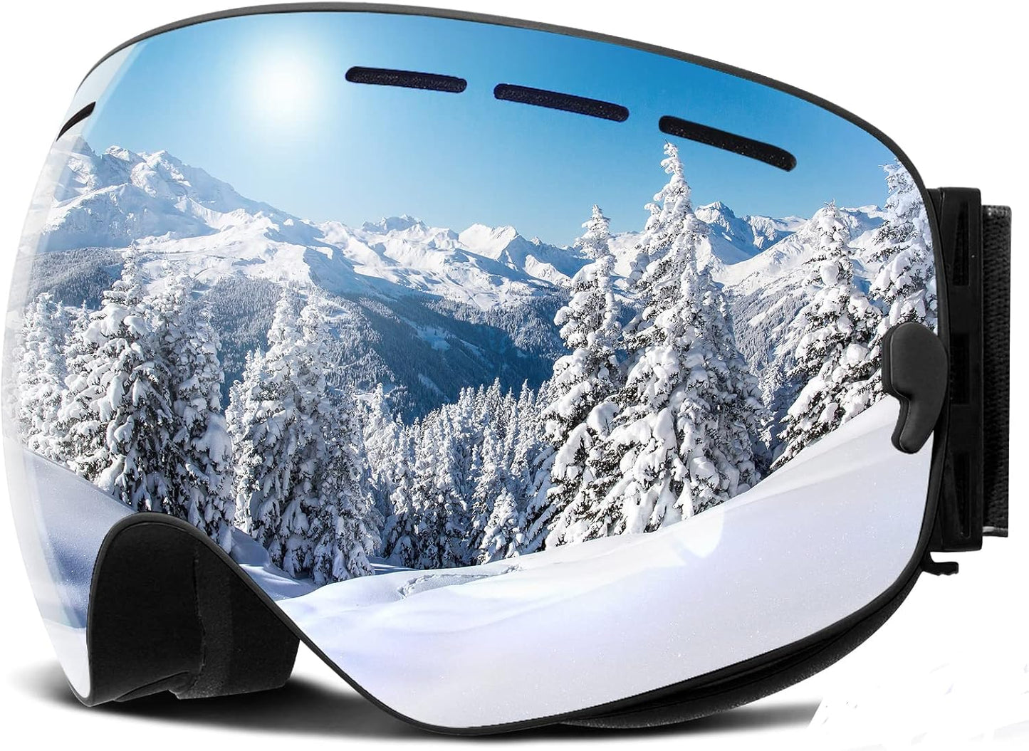 Polarized Ski Goggles for Clear Vision in Snow, COPOZZ
