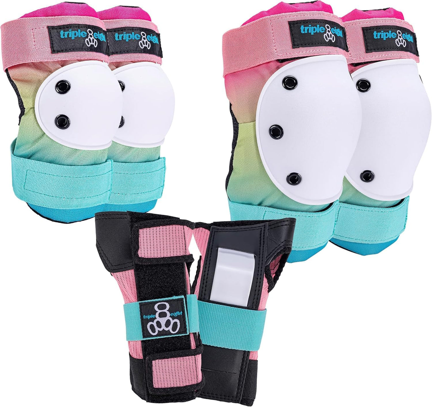 Triple Eight Saver Series 3-Pack Pad Set for Multi-Sport Use