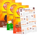 Fiber Thins Digestive Health Psyllium Fiber Bars Variety Pack - Low