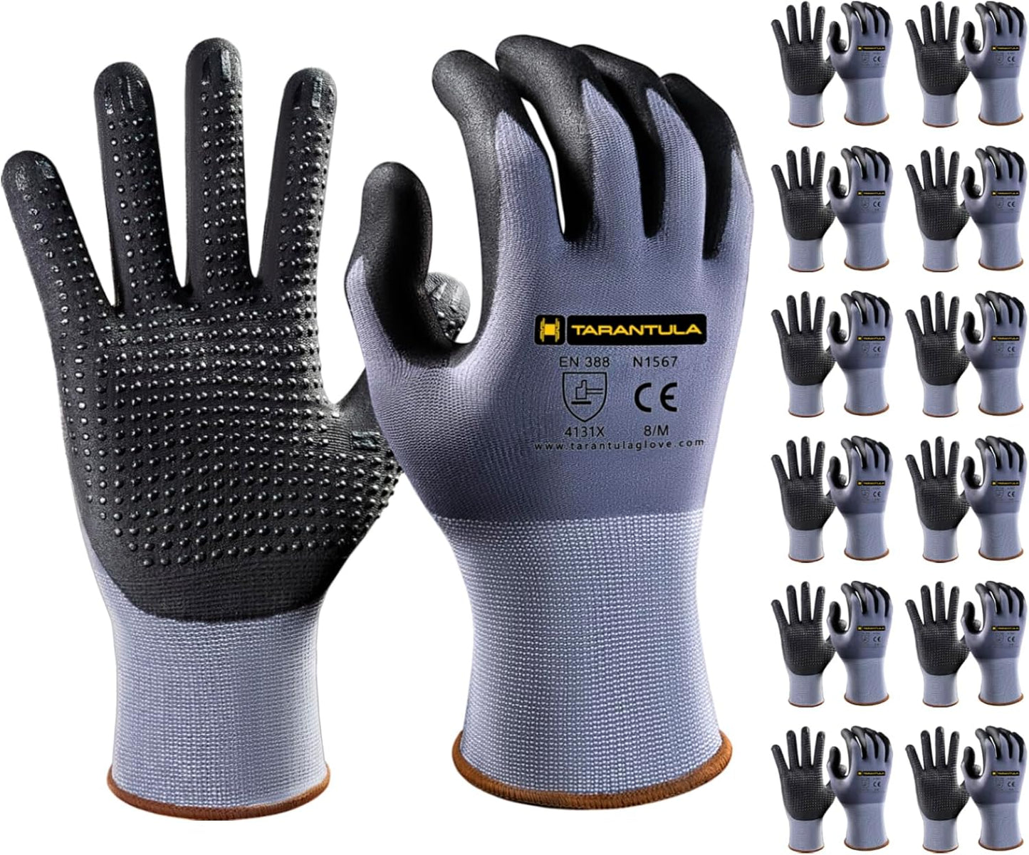 Tarantula Grip Gloves for Safety & Comfort
