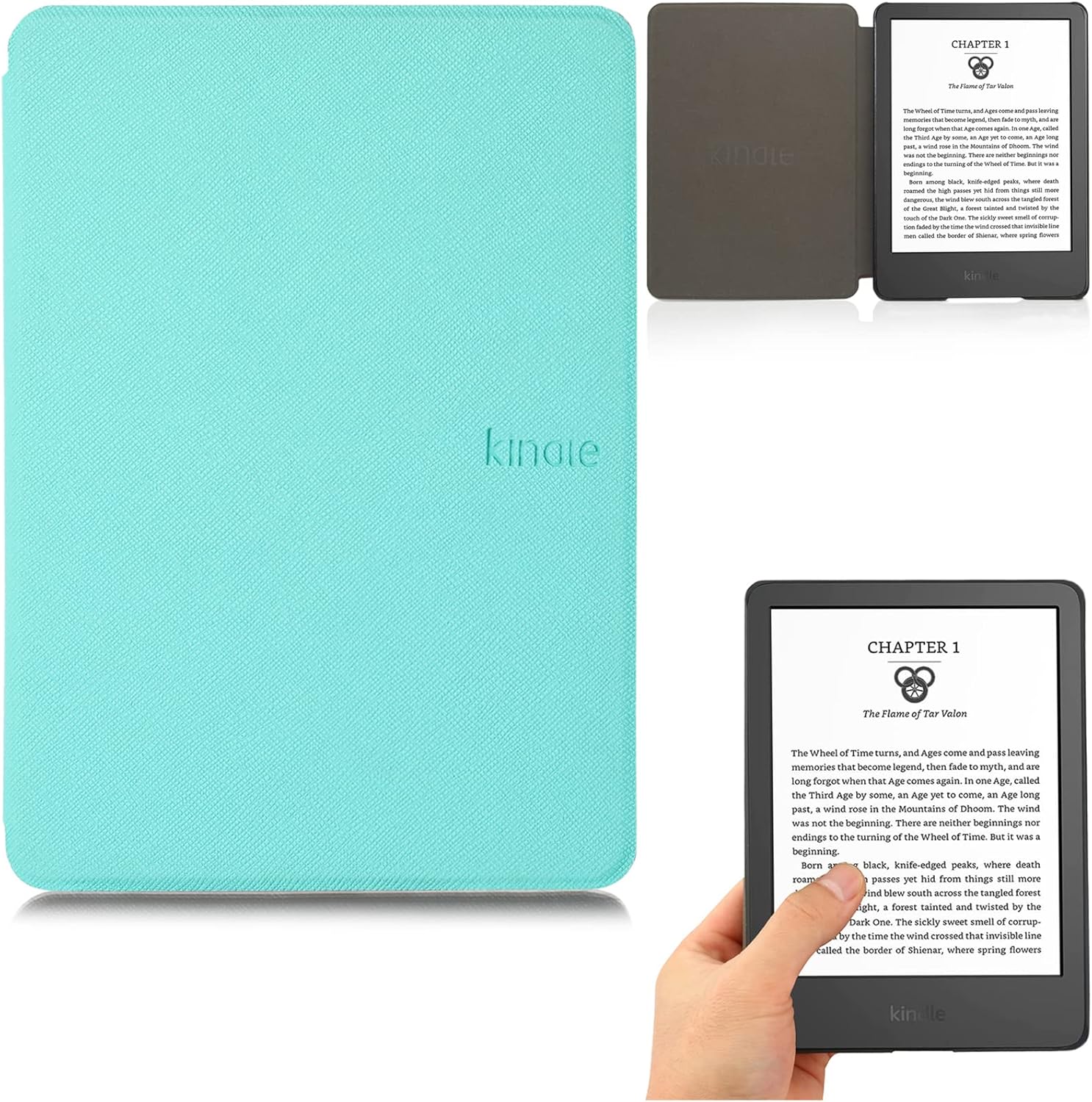 All-New Kindle 2022 Case with Auto Sleep Wake Function, Mint