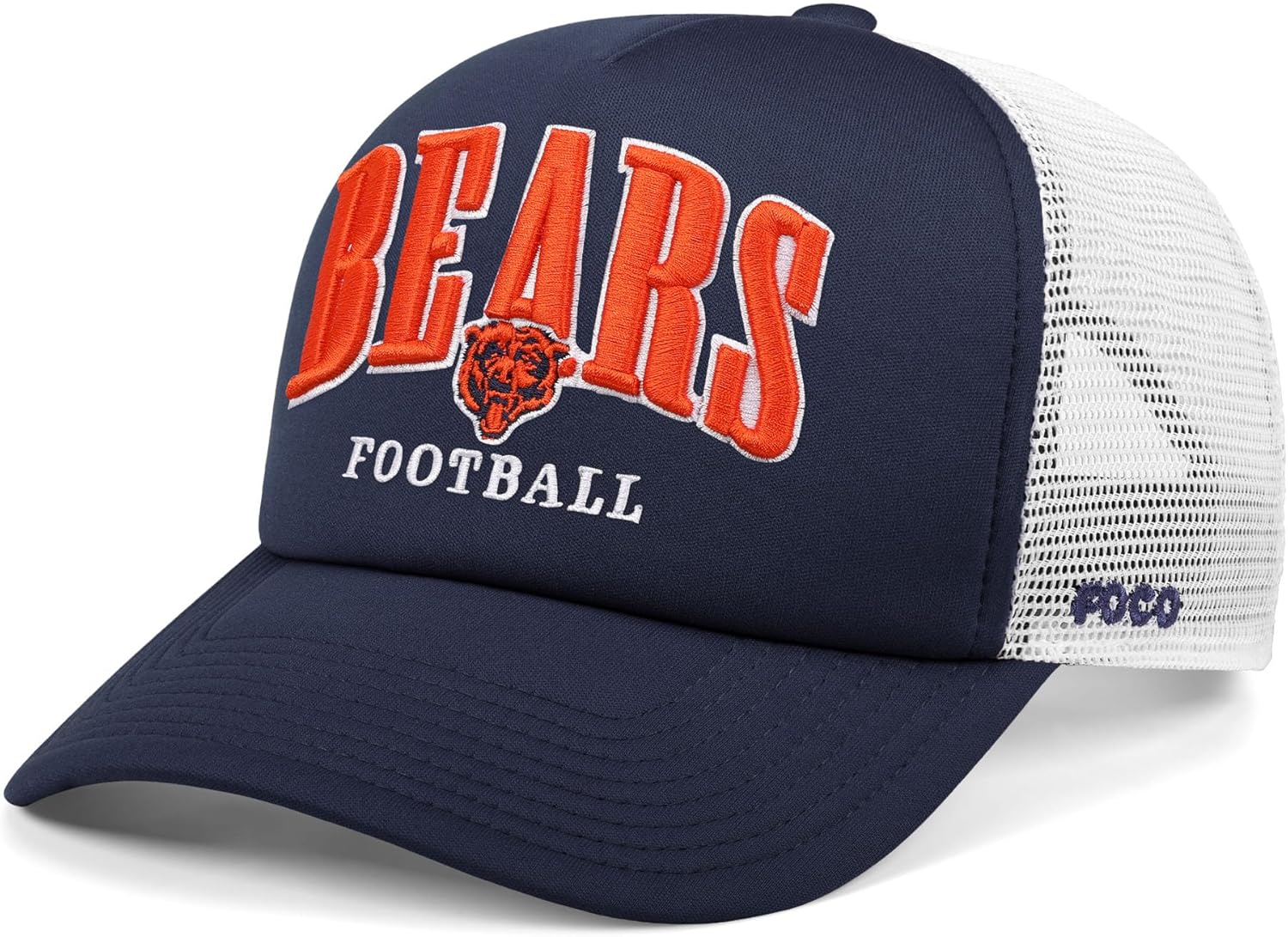 FOCO Men's NFL Team Logo Foam Trucker Cap for Ultimate Fans