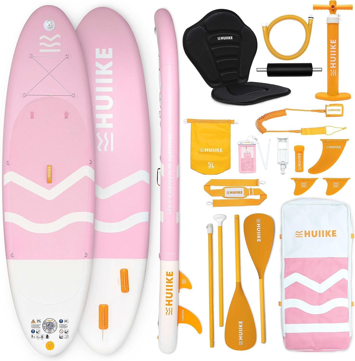 Inflatable Paddle Board with Premium Accessories for Adventure