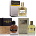 3Pack Men Colognes Gift Set - Woody Floral & Fruity Day to Night