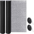RV Door Window Shade Roll 95x59 in Black - Reflective Insulation