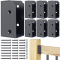 201 Stainless Steel Deck Railing Connector 2 in x 4 in - Durable Fit