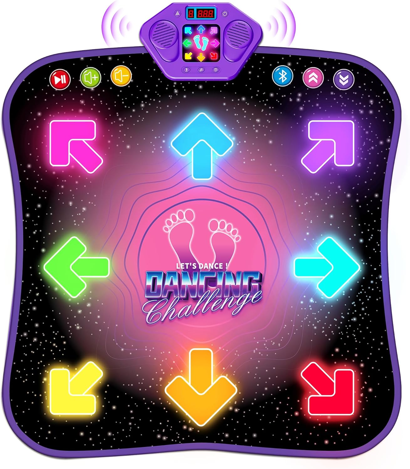 Wireless Dance Pad with 5 Game Modes