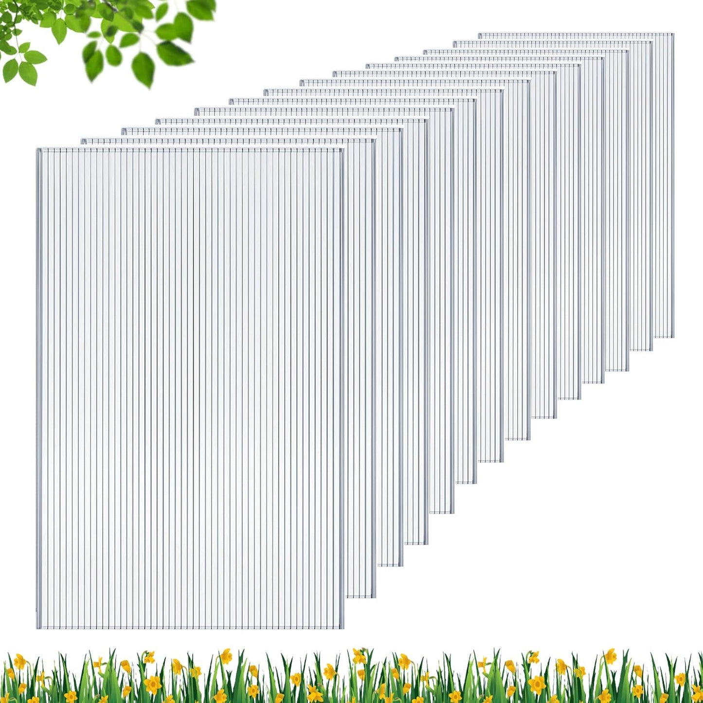 DGSL Polycarbonate Greenhouse Panels for All Weather Use