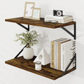 Deep Floating Shelves for Wall 12 in x 24 in Set of 2 - Extra Deep
