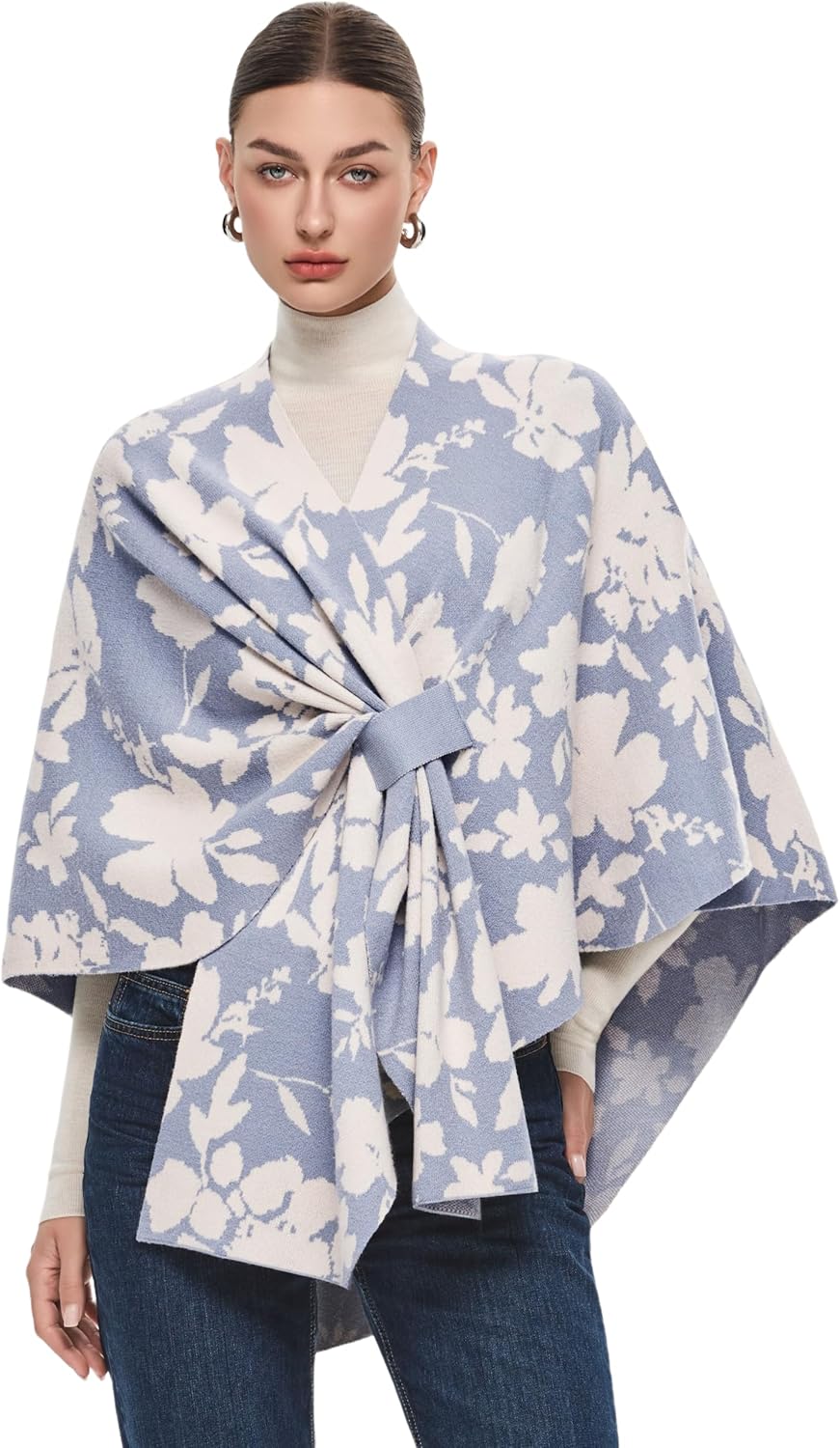 PULI Women's Elegant Shawl Wraps for All Seasons and Styles
