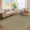 Easy Jute Rug 6x9 Natural Non Slip Indoor Outdoor Carpet