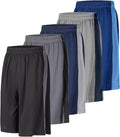 Men's Long Athletic Shorts Basketball Gym Quick Dry Camo (Style DXVJ)