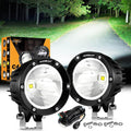 Auxbeam 4in 72W Round LED Offroad Light - Super Bright Spot Pod