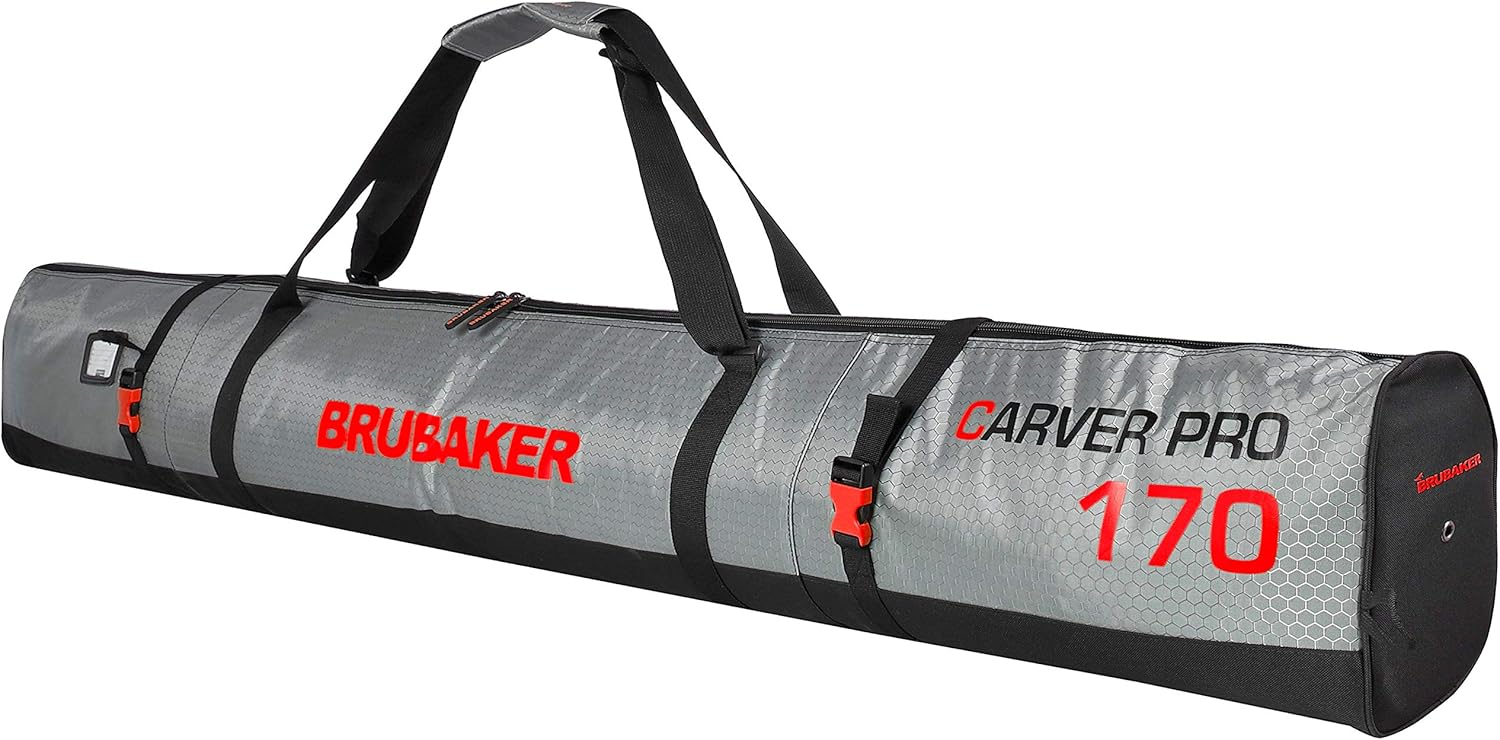 BRUBAKER CarverTec Pro Ski Bag for Ultimate Protection