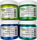 Stencil Butter Caribbean Sea Acrylic Paint Set - Smooth Metallic