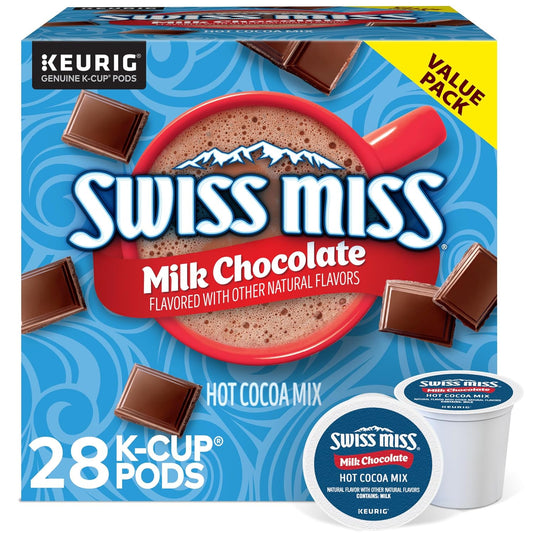 Delicious Swiss Miss Milk Chocolate K-Cups - 28 Count