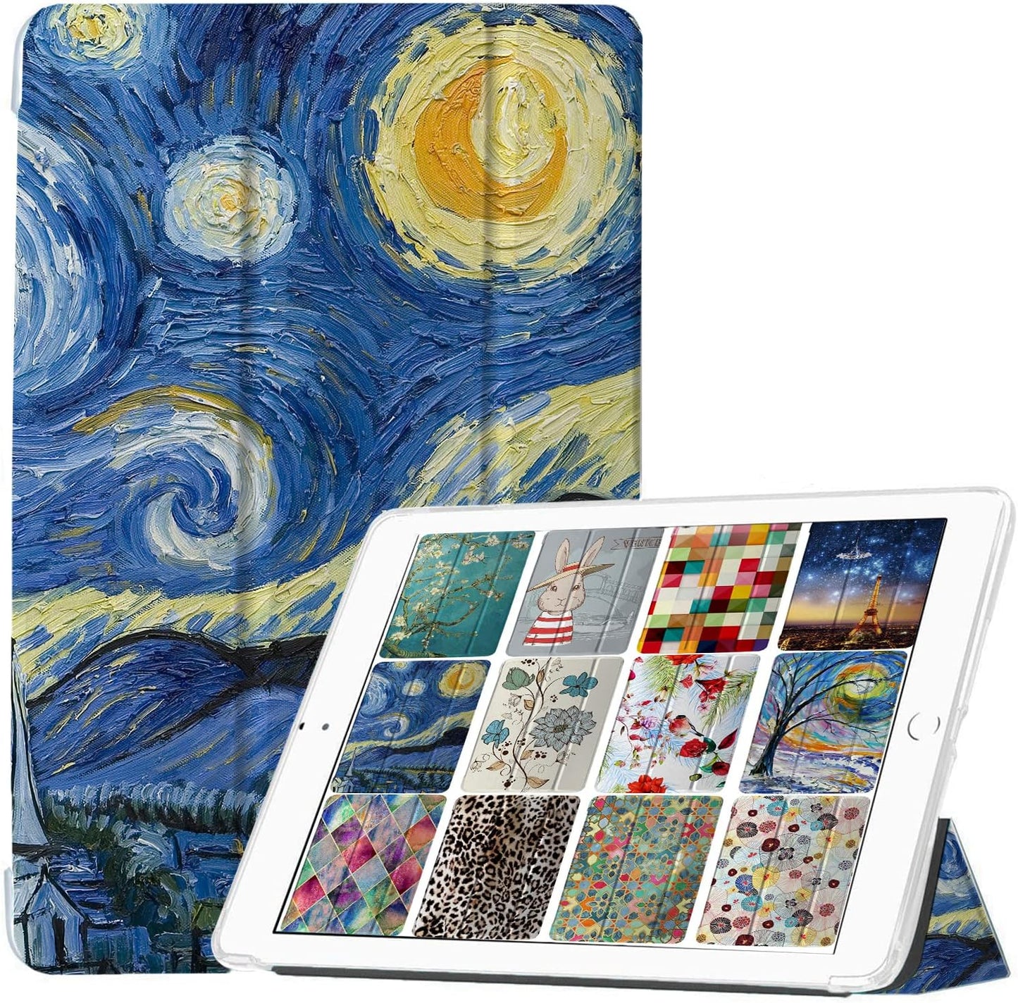 DuraSafe Cases for iPad Air 5th Gen 10.9in with Starry Night Art