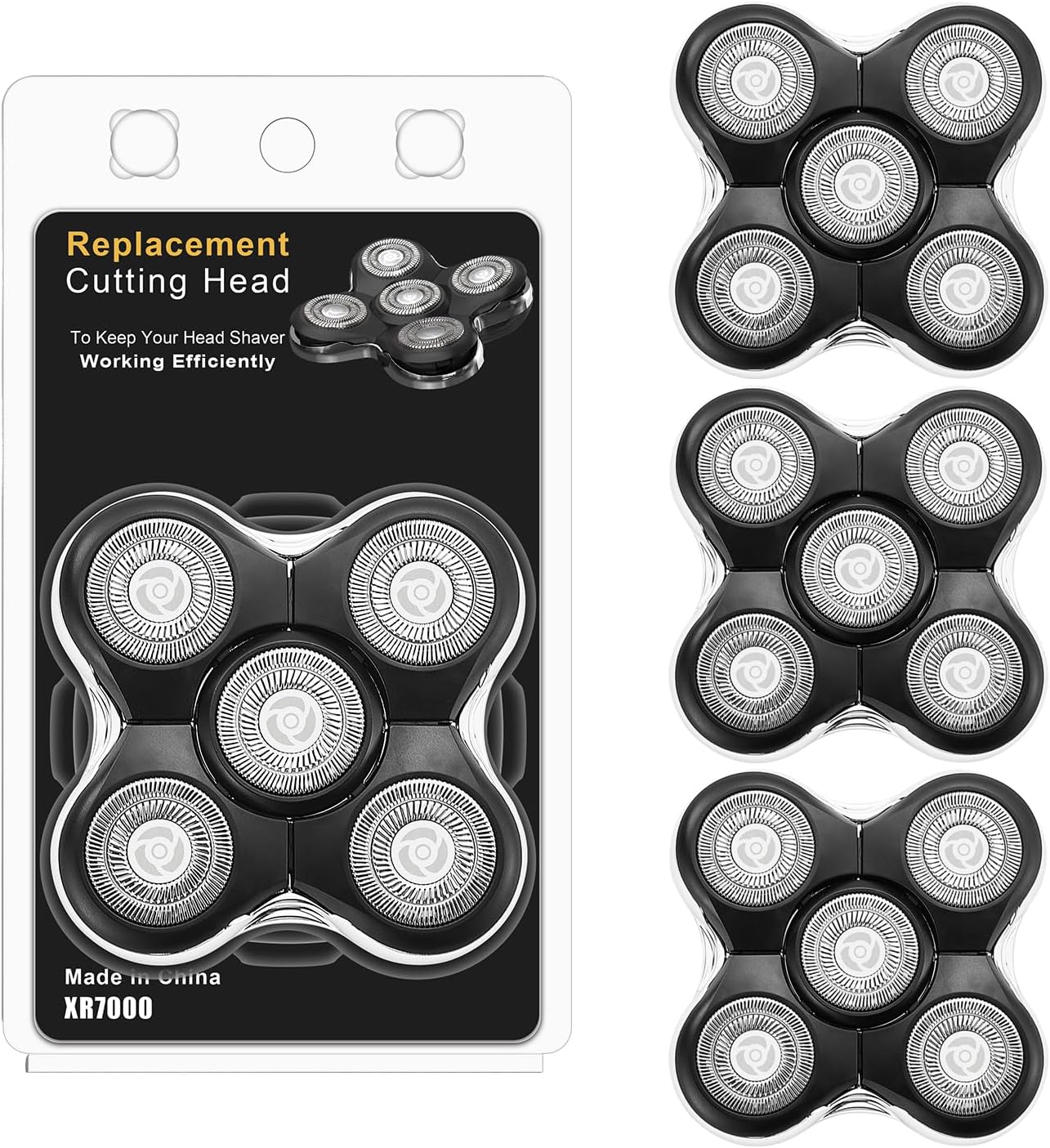 Shaver Replacement Heads for Remington Balder Pro XR7000 - 3 Packs