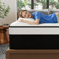 Queen Mattress 14 Inch Hybrid Mattress in a Box - Medium Firm Comfort