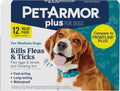 PetArmor Plus Flea and Tick Prevention for Dogs - 12 Doses