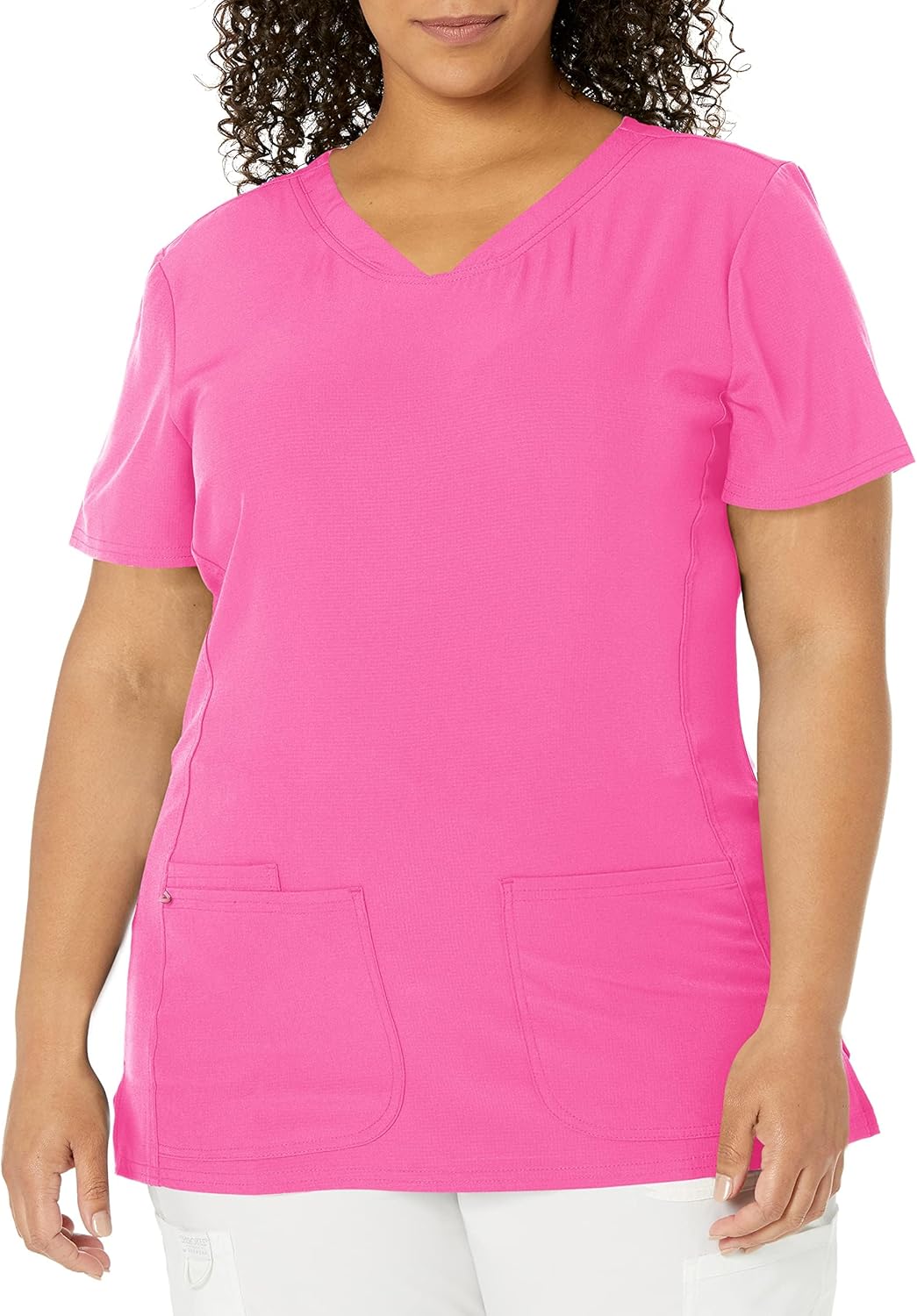 HeartSoul Scrubs for Women V-Neck Medical Top with Stretch Tech