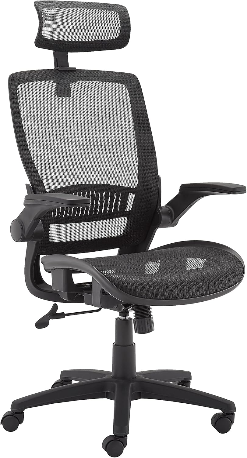 Basics Ergonomic High-Back Desk Chair - Ultimate Comfort!