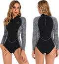 Seaskin Womens One Piece Long Sleeves Shorty Wetsuit Review