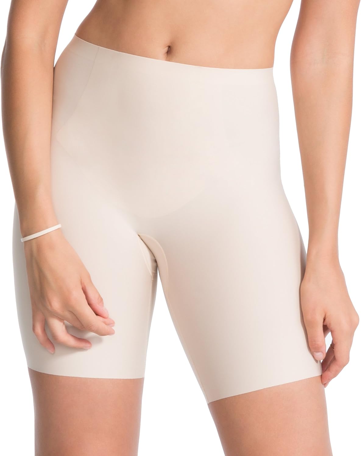 SPANX Shapewear for Women Thinstincts Mid-Thigh Shaping Short