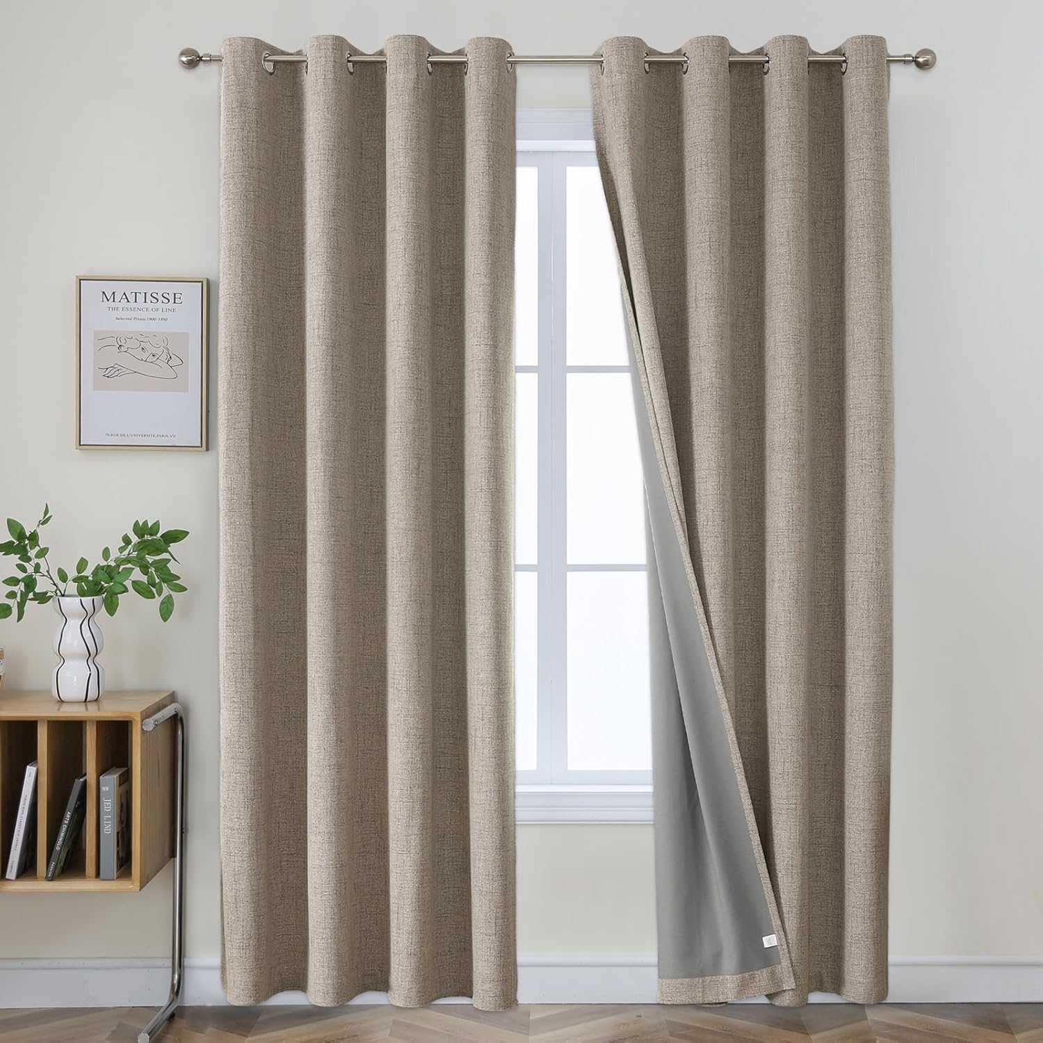 Joydeco Blackout Curtains 95 Inches Long for Ultimate Privacy