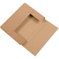 Tape Logic Easy-Fold Mailers 11 1/8 x 8 5/8 x 1 in - Kraft Pack of 50