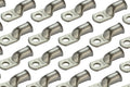 TEMCO 50 Pack Tinned Copper 1/0 AWG Battery Cable Ends - Marine Grade