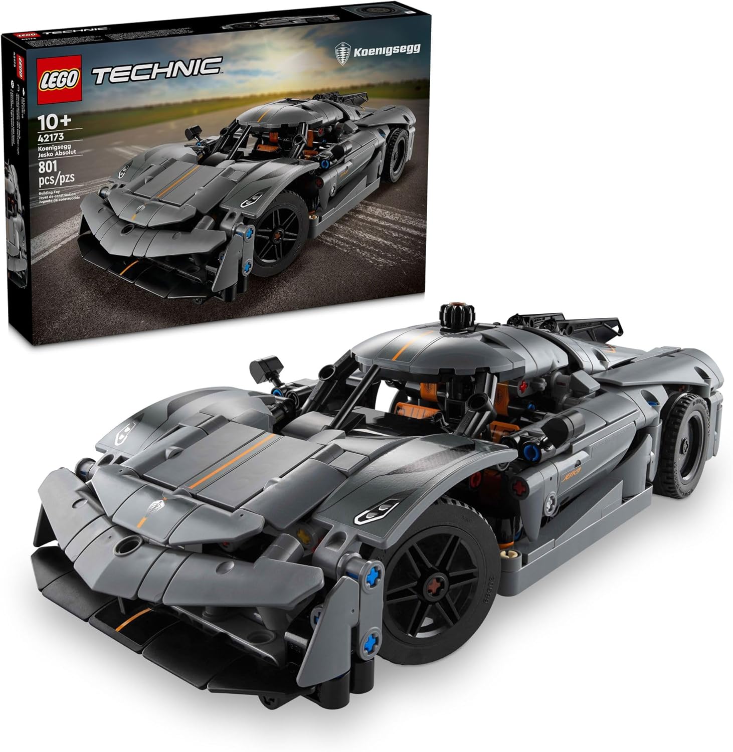 LEGO Koenigsegg Jesko Absolut: Buildable Hypercar Toy