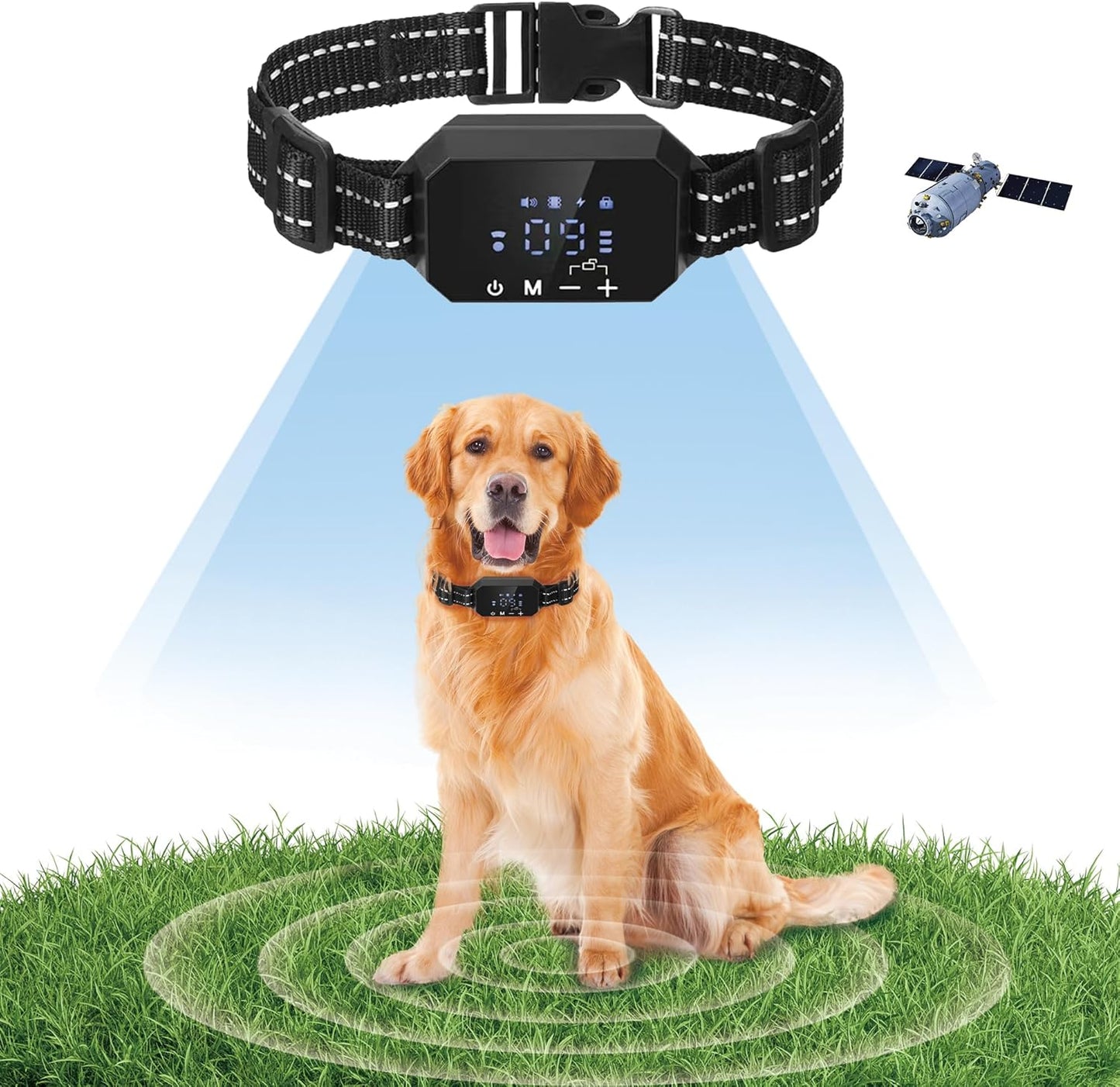 GRETMIX Rechargeable Wireless Dog Fence - 3 Warning Modes
