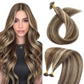 Sunny Hair Brown K Tip Hair Extensions 20in - Natural Blend Length